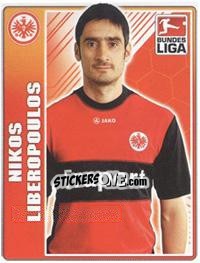 Cromo Nikos Liberopoulos - German Football Bundesliga 2009-2010 - Topps