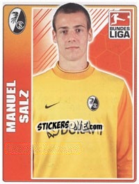 Sticker Manuel Salz - German Football Bundesliga 2009-2010 - Topps
