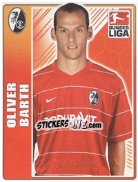 Cromo Oliver Barth - German Football Bundesliga 2009-2010 - Topps