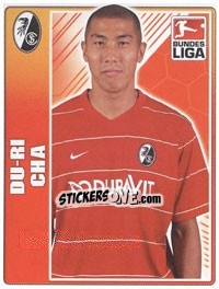 Sticker Cha Du-Ri - German Football Bundesliga 2009-2010 - Topps