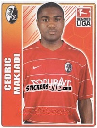 Cromo Cedrick Makiadi - German Football Bundesliga 2009-2010 - Topps
