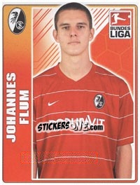 Cromo Johannes Flum - German Football Bundesliga 2009-2010 - Topps