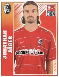 Cromo Jonathan Jäger - German Football Bundesliga 2009-2010 - Topps