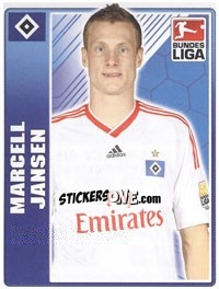Sticker Marcell Jansen - German Football Bundesliga 2009-2010 - Topps