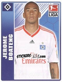 Sticker Jérôme Boateng - German Football Bundesliga 2009-2010 n. 136 - Topps