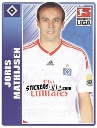 Sticker Joris Mathijsen - German Football Bundesliga 2009-2010 - Topps