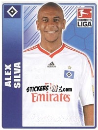 Figurina Alex Silva - German Football Bundesliga 2009-2010 - Topps