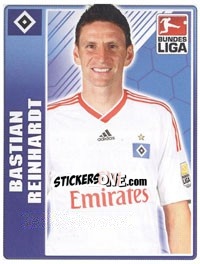 Sticker Bastian Reinhardt - German Football Bundesliga 2009-2010 - Topps