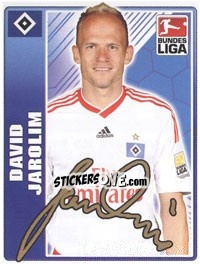 Cromo David Jarolim - German Football Bundesliga 2009-2010 - Topps