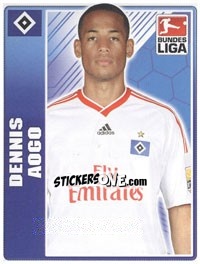 Sticker Dennis Aogo - German Football Bundesliga 2009-2010 - Topps