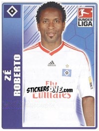 Cromo Ze Roberto - German Football Bundesliga 2009-2010 - Topps