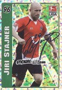 Sticker Jiri Stajner - Star Spieler - German Football Bundesliga 2009-2010 - Topps
