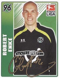 Cromo Robert Enke - German Football Bundesliga 2009-2010 - Topps