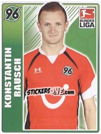 Cromo Konstantin Rausch - German Football Bundesliga 2009-2010 - Topps