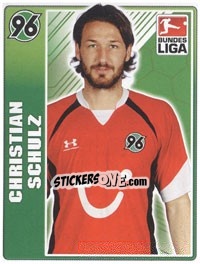Sticker Christian Schulz - German Football Bundesliga 2009-2010 - Topps