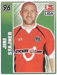Sticker Jiri Stajner - German Football Bundesliga 2009-2010 - Topps