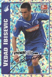 Sticker Vedad Ibisevic - Star Spieler - German Football Bundesliga 2009-2010 - Topps