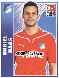 Sticker Daniel Haas - German Football Bundesliga 2009-2010 - Topps