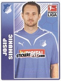 Figurina Josip Simunic - German Football Bundesliga 2009-2010 - Topps
