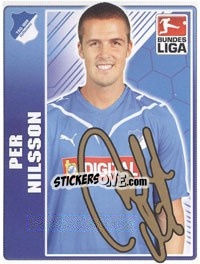 Sticker Per Nilsson - German Football Bundesliga 2009-2010 n. 179 - Topps