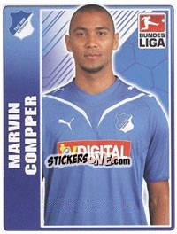 Cromo Marvin Compper - German Football Bundesliga 2009-2010 - Topps