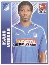 Sticker Isaac Vorsah - German Football Bundesliga 2009-2010 - Topps