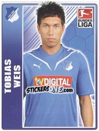 Sticker Tobias Weis - German Football Bundesliga 2009-2010 - Topps