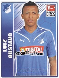 Sticker Luiz Gustavo - German Football Bundesliga 2009-2010 n. 184 - Topps