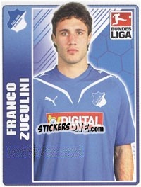 Sticker Franco Zuculini - German Football Bundesliga 2009-2010 - Topps