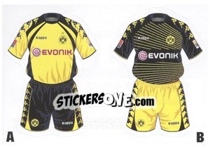Sticker Borussia Dortmund - German Football Bundesliga 2009-2010 - Topps