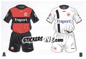 Sticker Eintracht Frankfurt - German Football Bundesliga 2009-2010 - Topps