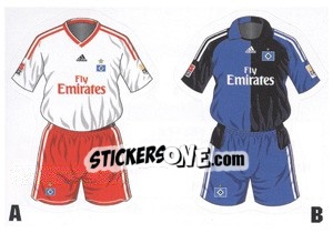 Sticker Hamburger SV - German Football Bundesliga 2009-2010 n. 198 - Topps