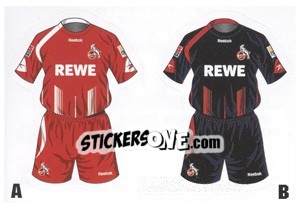Sticker FC Koln - German Football Bundesliga 2009-2010 - Topps