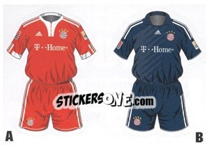 Sticker Bayern München - German Football Bundesliga 2009-2010 - Topps