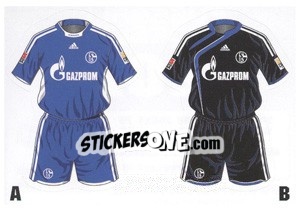 Sticker Schalke 04 - German Football Bundesliga 2009-2010 n. 207 - Topps