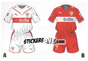 Sticker VFB Stuttgart - German Football Bundesliga 2009-2010 n. 208 - Topps