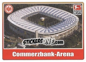 Sticker Frankfurt - Commerzbank-Arena - German Football Bundesliga 2009-2010 - Topps