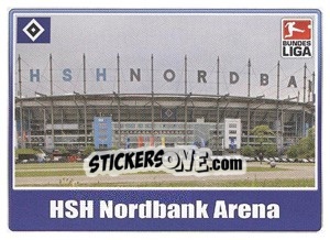 Sticker Hamburg - HSH Nordbank Arena - German Football Bundesliga 2009-2010 - Topps