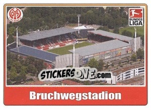Sticker Mainz - Bruchwegstadion - German Football Bundesliga 2009-2010 n. 221 - Topps