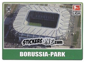 Cromo Monchengladbach - BORUSSIA-PARK - German Football Bundesliga 2009-2010 - Topps