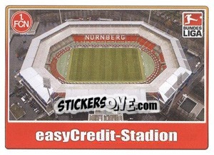 Sticker Nurnberg - Easycredit-Stadion