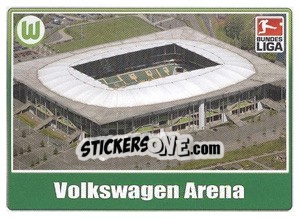 Sticker Wolfsburg - Volkswagen Arena - German Football Bundesliga 2009-2010 n. 227 - Topps