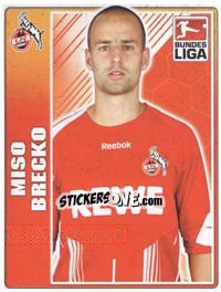 Sticker Miso Brecko - German Football Bundesliga 2009-2010 - Topps