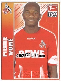 Cromo Pierre Wome - German Football Bundesliga 2009-2010 - Topps