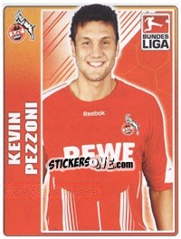 Sticker Kevin Pezzoni - German Football Bundesliga 2009-2010 - Topps