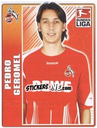 Sticker Pedro Geromel - German Football Bundesliga 2009-2010 - Topps
