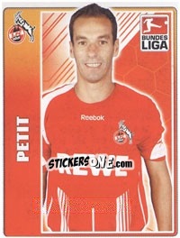 Sticker Petit - German Football Bundesliga 2009-2010 - Topps