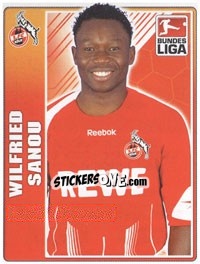 Sticker Wilfried Sanou - German Football Bundesliga 2009-2010 - Topps