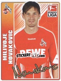 Sticker Milivoje Novakovic - German Football Bundesliga 2009-2010 n. 245 - Topps