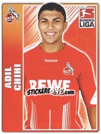 Sticker Adil Chihi - German Football Bundesliga 2009-2010 - Topps